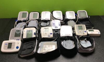 Mixed Lot of Various Digital BP Monitors, 1 x Keystone View Vision Screener (Damage to Casing - See Photos) and 1 x Vessa Foot Pump