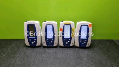 4 x Welch Allyn Spot Vital Sign Monitors (3 x Power Up , 1 x Suspected Flat Battery)