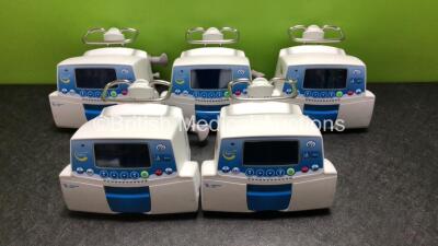 5 x Fresenius Kabi Volumat MC Agilia Infusion Pumps (All Power Up) *SN 22745103 / 22743973 / 22745100 / 22743993 / 22745101*