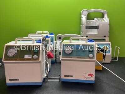 Job Lot of Suction Pumps Including 4 x Eschmann SAM 18 Suction Units, 2 x Oxylitre PSP003 Suction Unit, 1 x Gablet FSE-500 Suction Unit and 1 x OD 2012 Suction Unit *In Cage*