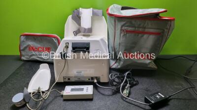 Cuba Clinical McCue Bone Densitometers with Power Supplies and Data Handset in Case