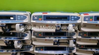 10 x Carefusion Alaris GS Syringe Pumps (4 x No Power) *SN 800106008 / 800107851 / 800107479 / 800107888 / 800107444 / 800104573 / 800107896 / 800106064 / 800102199 / 800107477* - 2