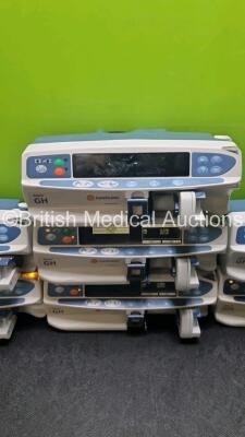 7 x Carefusion Alaris GH Syringe Pumps (3 x No Power) *SN 800215855 / 800215914 / 800215819 / 135031975 / 800212066 / 800212063 / 800289094* - 3