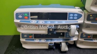 7 x Carefusion Alaris GH Syringe Pumps (3 x No Power) *SN 800215855 / 800215914 / 800215819 / 135031975 / 800212066 / 800212063 / 800289094* - 4