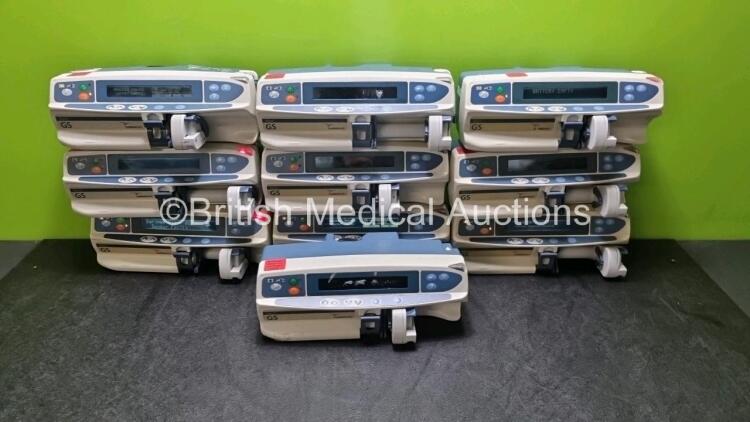 10 x Cardinal Health Alaris GS Syringe Pumps (All Power Up) *SN 800107885 / 800102188 / 800103476 / 800103216 / 800107401 / 800102462 / 800103172 / 800103554 / 800109859 / 800107956*