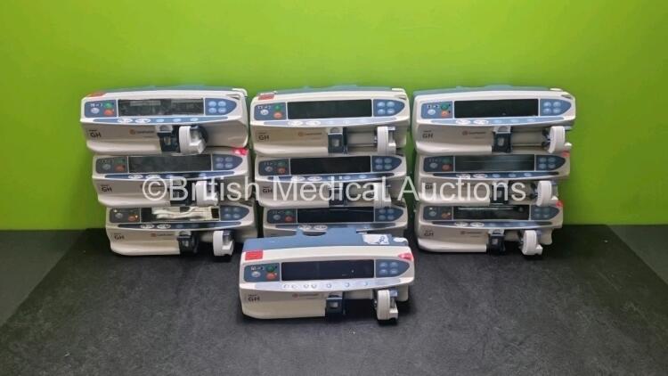 10 x Carefusion Alaris GH Syringe Pumps (5 x Power Up 3 x Power Up with Blank Screen, 2 x No Power) *SN 800259916 / 136031960 / 135044777 / 135031982 / 800261753 / 800259961 / 8002617757 / 800215888 / 800259947 / 800236352*