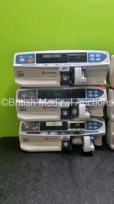 10 x Carefusion Alaris GH Syringe Pumps (5 x Power Up 3 x Power Up with Blank Screen, 2 x No Power) *SN 800259916 / 136031960 / 135044777 / 135031982 / 800261753 / 800259961 / 8002617757 / 800215888 / 800259947 / 800236352* - 2