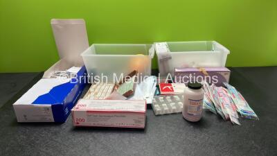 Job Lot of Dental Accessories Including Soft Head Toothbrushes, Pella Crowns Sterilization Pads and 3M Ketac Molars