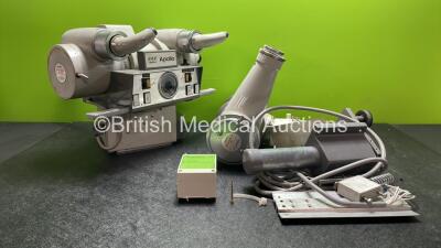 Job Lot of X Ray Parts Including 1 x Machlett Dynamax HD 50D X Ray Tube (Cut Cables-See Photos) 1 x Machlett Dynamax 40 X Ray Tube and 1 x Wall Arm Bracket / Fixing