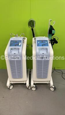 2 x Dignitana Digni C3 Scalp Cooling Systems with 2 x Caps (Both Power Up) *1216 / 1392*