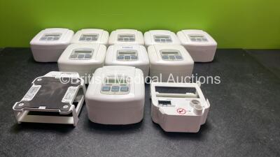 10 x DeVilbiss Sleep Cubes with 2 x DeVilbiss REF DV5HH Heated Humidifier Units *SN HH4107080, HH411018, IK012148, IK002413, IK012128, IK005944, IK011744, IK005553, IK005314, IK010065, IK002616*