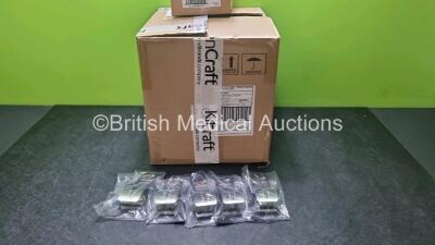 7 x Boxes of 144 x Master Class Towel Holders (1 x Box of 144 in Photo) *Cage*