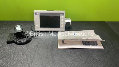 Karl Storz Endoskope 8402 ZX Video Laryngoscope with 1 x AC Power Supply, 2 x Karl Storz Model 8402 X Video Module (Untested Due to Damaged Power Supply-See Photo) *SN VX4381, XX4024*