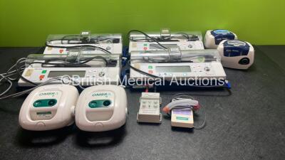 Mixed Lot Including 4 x IVAC PCAM Pumps, 2 x Ombra Nebulizers, 1 x ResMed Escape II CPAP Unit. 1 x ResMed AutoSet Spirit II CPAP Unit, 1 x PACE Medical Cardiac Pacemaker and 1 x Pajunk Multi Sim Simulator