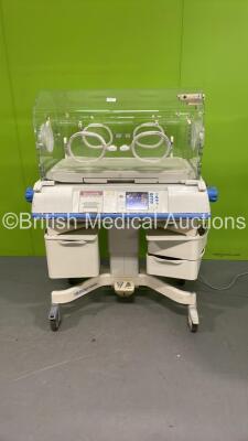 Hill-Rom Air-Shields Isolette C2000 Infant Incubator with Mattress Ver.2.18 (Powers Up)