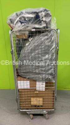 Mixed Cage Including 3 x Inflatable Mattresses, Sol-Care Safety Needles and Single Use Laryngoscope Blades and Handles (Cage Not Included - Out of Date)