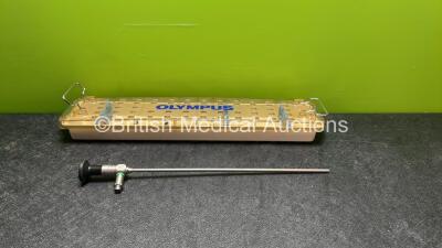 Karl Storz Hopkins II 26046 AA 0 Degree 0 Degree Laparoscope with Olympus Case *Cloudy View*