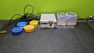 Mixed Lot Including 2 x Valley Lab Diathermy Electrosurgical Footswitches (Both with Cut Cables) 1 x Ohmeda Biliblanket Phototherapy System (Powers Up with Blown Bulb) and 2 X Fisher & Paykel MR85OAAEK Humidifiers (Both Power Up 1 x with Error) *SN 080814