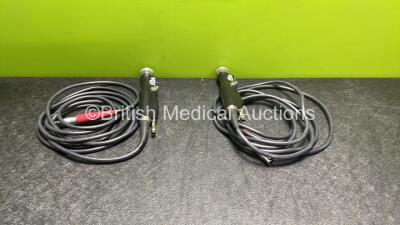 2 x ConMed Linvatec ergo REF D4240 Handpieces *SN LAA06331, LAA06233*