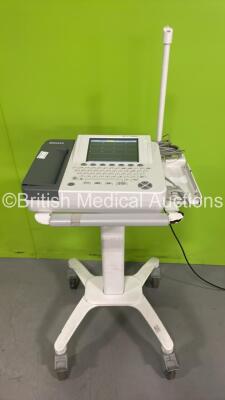 Edan SE-1200 Express ECG Machine with 10 Lead ECG Leads (Powers Up) *S/N 460016-M19B09880001*