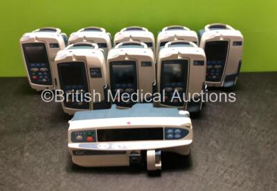 Job Lot Including 7 x Carefusion Alaris GP Guardrails Plus Infusion Pumps, 1 x CareFusion VP Plus Guardrails Infusion Pump and 1 x CareFusion Alaris GH Plus Syringe Pump *SN 135177739 / 135175319 / 135034509*