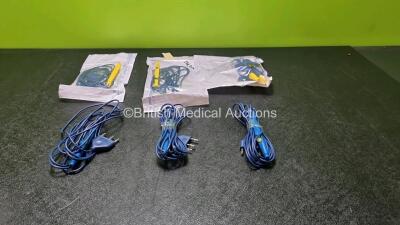 Job Lot of Electrosurgical Diathermy Cables and Handpieces