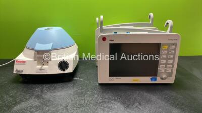 Mixed Lot Including 1 x Thermo IEC Medilite Centrifuge, 2 x Drager Infinity Delta Patient Monitors Including Hemo Med 1, Aux/Hemo 2, Aux/Hemo3 and Multi Med Options