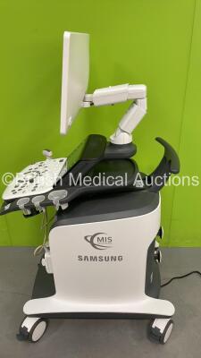 Samsung HS70A Flat Screen Ultrasound Scanner *S/N S0WPM3HG700009V* **Mfd 07/2015** Software Version 2.01.09.1126 with 1 x Transducers / Probes (CA1-7A *Mfd 05/2018*) and Sony UP-X898MD Hybrid Graphic Printer (Powers Up) ***IR823*** - 10