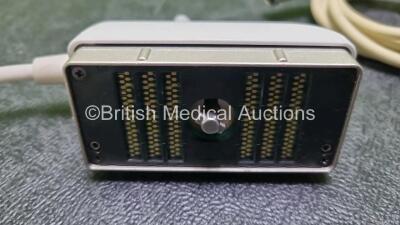 Job Lot Including 2 x Philips D2cwc Ultrasound Transducers / Probes and 1 x Fukuda Denshi FUT-TVD114-7A Ultrasound Transducer / Probe *Mfd - 2003* (All Untested) *35040020 / 02YM8M / B15YCM* - 4