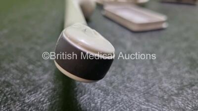 Job Lot Including 2 x Philips D2cwc Ultrasound Transducers / Probes and 1 x Fukuda Denshi FUT-TVD114-7A Ultrasound Transducer / Probe *Mfd - 2003* (All Untested) *35040020 / 02YM8M / B15YCM* - 5