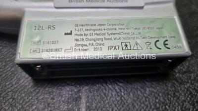 GE 12L-RS Ultrasound Transducer / Probe *Mfd - Oct 2013* (Untested) *316261WX7* - 4