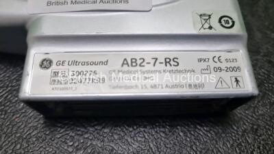 GE AB2-7-RS Ultrasound Transducer / Probe *Mfd - 09/2009* (Untested) *92477KR9* - 4