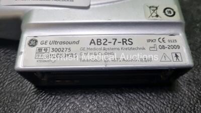 GE AB2-7-RS Ultrasound Transducer / Probe *Mfd - 08/2009* (Untested) *92059KR5* - 4