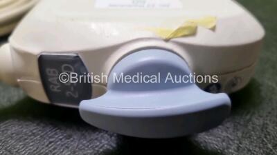 GE RAB2-5-D Ultrasound Transducer / Probe *Mfd - 11/2012* (Untested) *121050KR9* - 4