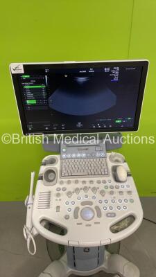 GE Voluson S8 BT16 Flat Screen Ultrasound Scanner *S/N VS8000536* **Mfd 09/2016** Software Version SPC310 (16.00001554) with 2 x Transducers / Probes (IC9-RS Ref H48691PJ *Mfd 11/2017* and RAB6-RS Ref H48691LP *Mfd 11/2018*) and Sony UP-D898 Digital Graph - 3