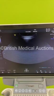 GE Voluson S8 BT16 Flat Screen Ultrasound Scanner *S/N VS8000536* **Mfd 09/2016** Software Version SPC310 (16.00001554) with 2 x Transducers / Probes (IC9-RS Ref H48691PJ *Mfd 11/2017* and RAB6-RS Ref H48691LP *Mfd 11/2018*) and Sony UP-D898 Digital Graph - 4