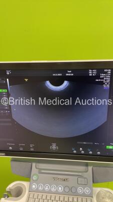 GE Voluson S8 BT16 Flat Screen Ultrasound Scanner *S/N VS8000536* **Mfd 09/2016** Software Version SPC310 (16.00001554) with 2 x Transducers / Probes (IC9-RS Ref H48691PJ *Mfd 11/2017* and RAB6-RS Ref H48691LP *Mfd 11/2018*) and Sony UP-D898 Digital Graph - 11