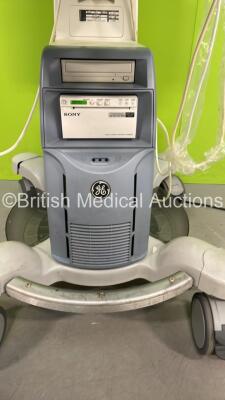 GE Voluson S8 BT16 Flat Screen Ultrasound Scanner *S/N VS8000536* **Mfd 09/2016** Software Version SPC310 (16.00001554) with 2 x Transducers / Probes (IC9-RS Ref H48691PJ *Mfd 11/2017* and RAB6-RS Ref H48691LP *Mfd 11/2018*) and Sony UP-D898 Digital Graph - 14