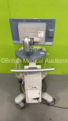 GE Voluson S8 BT16 Flat Screen Ultrasound Scanner *S/N VS8000536* **Mfd 09/2016** Software Version SPC310 (16.00001554) with 2 x Transducers / Probes (IC9-RS Ref H48691PJ *Mfd 11/2017* and RAB6-RS Ref H48691LP *Mfd 11/2018*) and Sony UP-D898 Digital Graph - 19