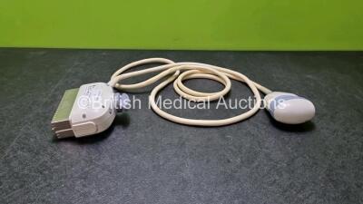 GE RM6C Ultrasound Transducer / Probe *Mfd - 09/2017* (Untested, Damaged Head - See Photo) *220534KR2*