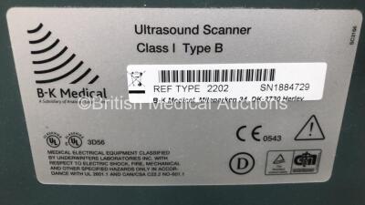 BK Medical Pro Focus Flat Screen Ultrasound Scanner *S/N 1884729* (Powers Up) ***IR348*** - 5