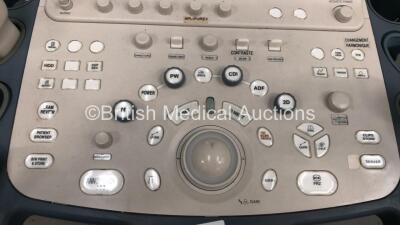 Toshiba Aplio XG SSA-790A Flat Screen Ultrasound Scanner *S/N 99G0995049* **Mfd 09/2009** with 3 x Transducers / Probes ( PLT-1204BX *Mfd 06/2019* / PVT-375BT *Mfd 03/2016* and PLT-1204BX *Mfd 01/2015*) (Powers Up, Only 1 x Transducer is Compatible) - 2