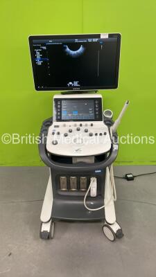 Samsung WS80A Flat Screen Ultrasound Scanner Ref USS-WS8EL4U/GB *S/N S0ZKM3HH500005T* **Mfd 2016** Software Version 4.00.08.0605A with 1 x EA2-11B Transducer Probe *Mfd 2012* (Cable Damage) and Sony-UPD897 Printer (Powers Up with Missing Dial) ***IR833***