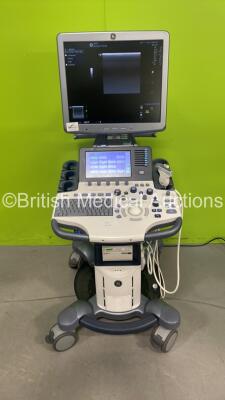 GE Logiq S8 Flat Screen Ultrasound Scanner Ref 5478058 *S/N 289759SU3* **Mfd 04/2015** Software Version R2 Software Revision 3.0 with 2 x Transducers / Probes (ML6-15-D Ref 5199103 *Mfd 10/2019* and L8-18i-D Ref 5336965 *Mfd 02/2015*) and Sony UP-D898MD D