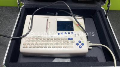 Seca CT8000i ECG Machine with 10 Lead ECG Lead in Carry Case (Powers Up with Blank Screen-See Photo) - 2