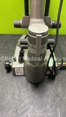 Job Lot Including 1 x Keeler 40H Ref 3020-P-5056 Slit Lamp with 2 x 12.5x Eyepieces (Untested Due to no Power Supply and 1 x TopCon OMTE-1 Ophthalmometer / Keratometer (Unable to Power Test Due to No Power Supply) *pallet* - 9