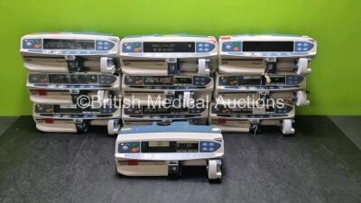 10 x Cardinal Health Alaris GH Syringe Pumps (All Power Up 1 x with Damaged Casing - See Photo) *SN 800282886 / 800269538 / 8002678531 / 800282892 / 800259525 / 800282889 / 800286070 / 8002892856 / 800258130*