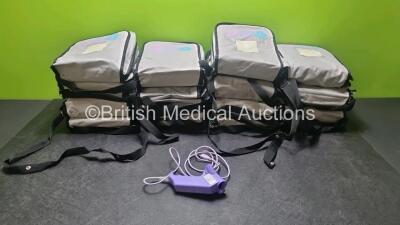 15 x NDD Easy On-PC (TrueFlow) PC Based Spirometers in Carry Cases