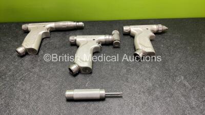 Job Lot of Handpieces Including 1 x Hall Series 4 5067-01 Drill / Reamer, 1 x Hall Series 4 5067-03 Reciprocator and 1 x Hall Series 4 5067-02 Oscillator Handpiece and 1 x Key