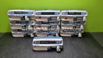 10 x Carefusion Alaris GH Syringe Pumps (9 x Power Up) *SN 800218168 / 800286037 / 800259936 / 800225711 / 800245592 / 800223943 / 800259460 / 800218131 / 800286138 / 800258761*